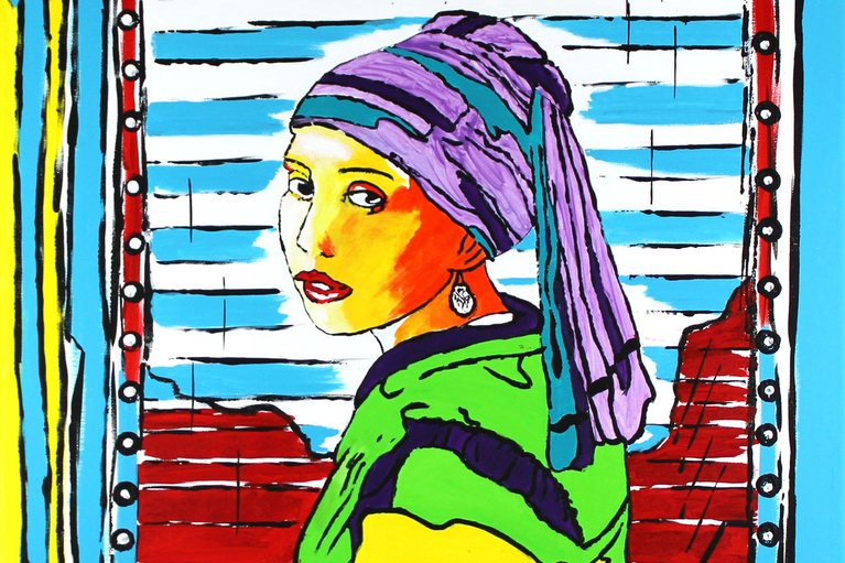 Schmuckbild, Bild von einem Mädchen